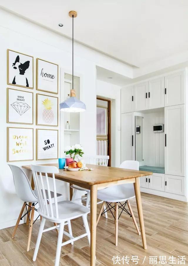 小家|夫妻的70㎡简约风两居,餐厅改书房,巧变小三居,简约温馨真舒适