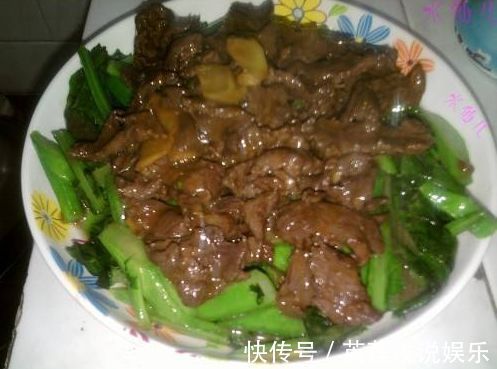 芥蓝炒牛肉|孩子抵抗力差,多吃的菜,补铁高蛋白,强健经骨,增强孩子抵抗力