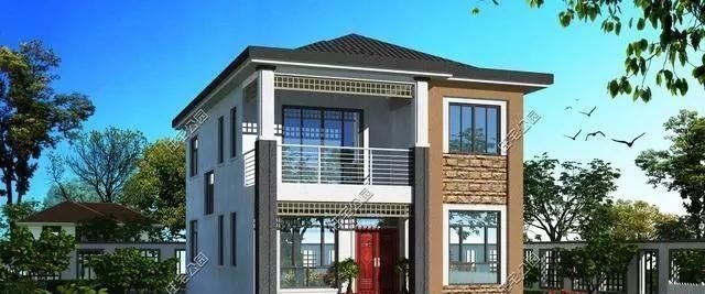 建筑面积|农村建两层有什么好户型,20万之内能建好的5套小户型推荐