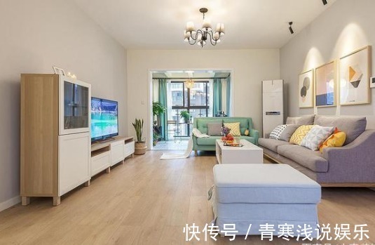 她家148平米,进门就被玄关迷住,不做吊顶跟背景墙,阳台超漂亮