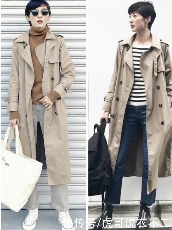 “穿出风格”才是高手，她的“中性风”刚柔并济，每一套都超优雅
