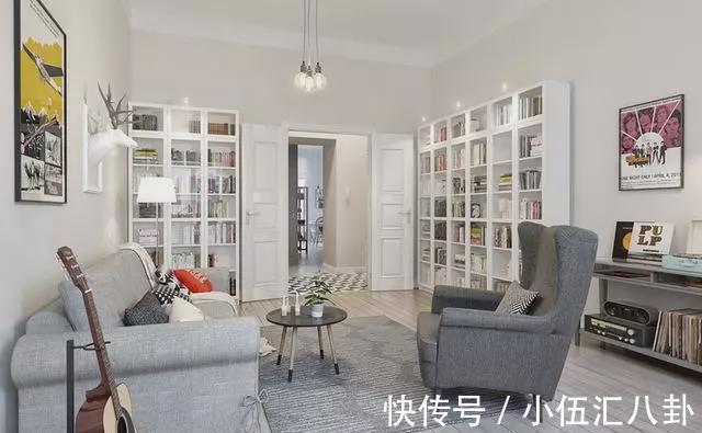 收纳|102㎡现代北欧二居,整体的搭配就给人一种年轻大方的感觉,羡慕