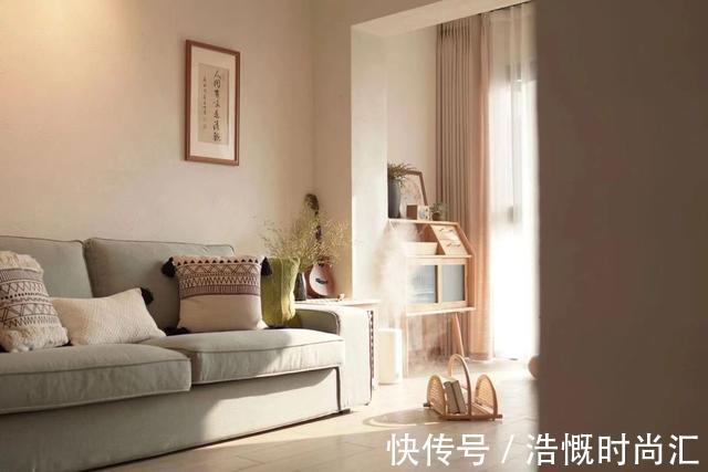 玄关|60㎡，小而温馨！不造型、不做背景墙，简单耐看很满意