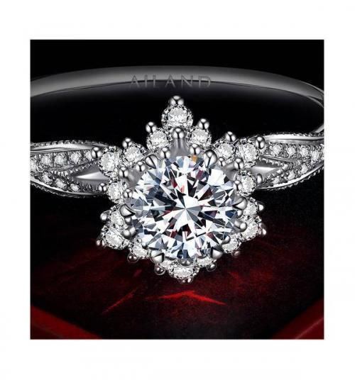 戒臂|炽焰Lava FLame专利99切面珍藏级钻石 定义婚戒典范