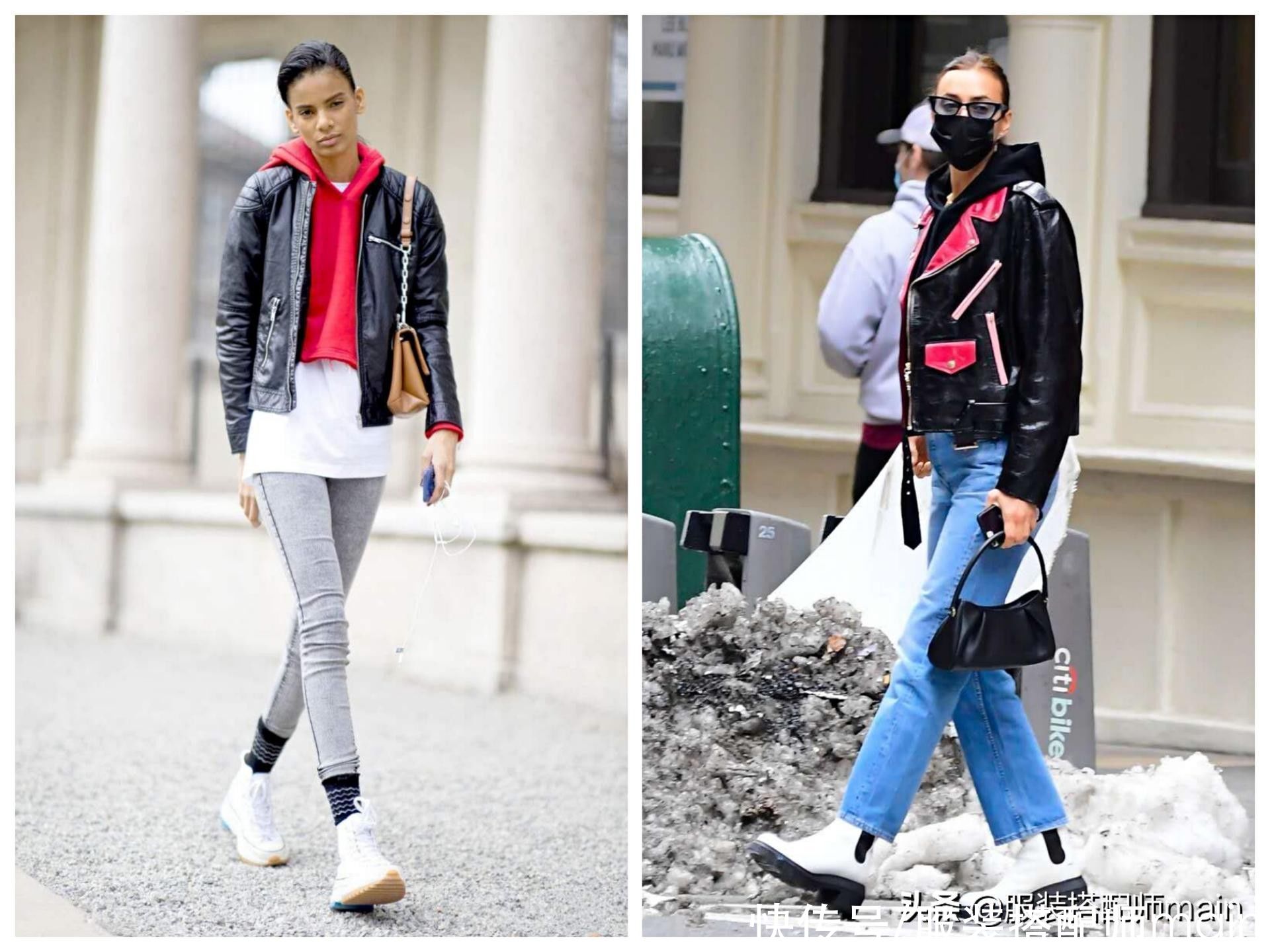 穿皮衣时,里面穿什么?5招“穿搭思路”,轻松玩转多种风格