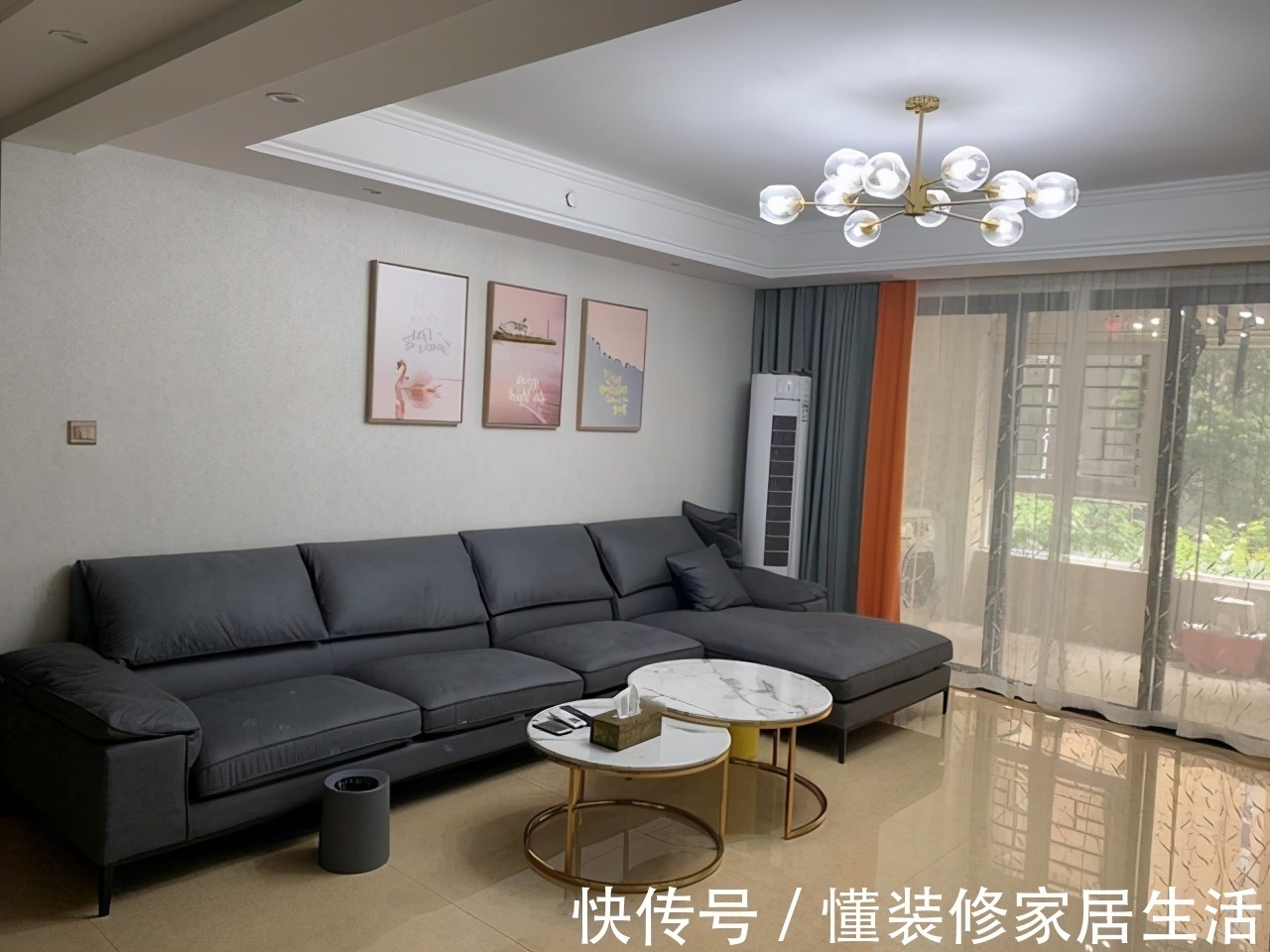 飘窗|简单装修的新房完工,就差软装布置,入户温馨大气,简约风很迷人