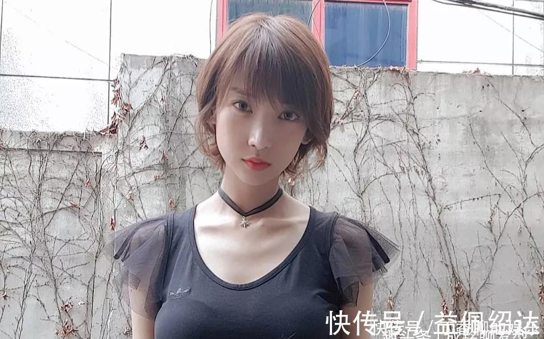 修饰|长脸最适合的9款短发,简约时尚好打理,精致优雅又有女人味