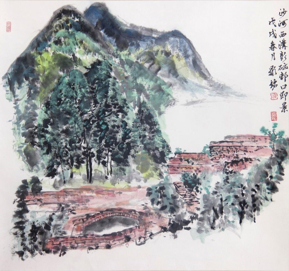 笔墨&“草色入帘青”南北书画名家邀请展之陈显铭