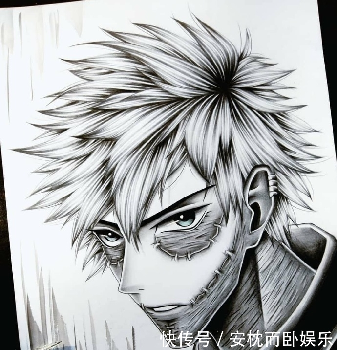 画师笔下的作品,虎子这张过分帅气了!