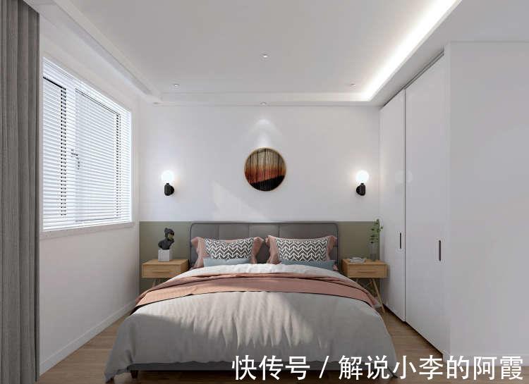 收纳|夫妻巧改48㎡一居,客厅隔出女儿房,现代简约两居太舒适了