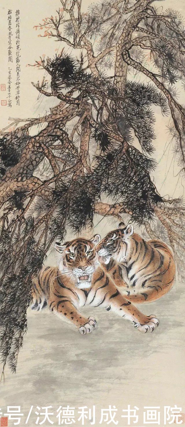 康熙年间|历代名家画虎欣赏，形神兼备