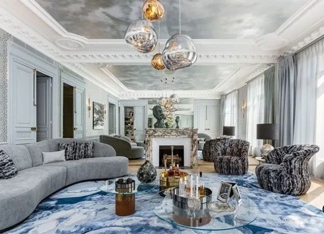 黄铜|绝了绝了！有一个这样的茶几，还会怕客厅丑？