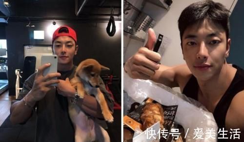 人鱼|颜值高、身材棒的90后帅哥恋上健身，腹肌是八块，人鱼线好性感！