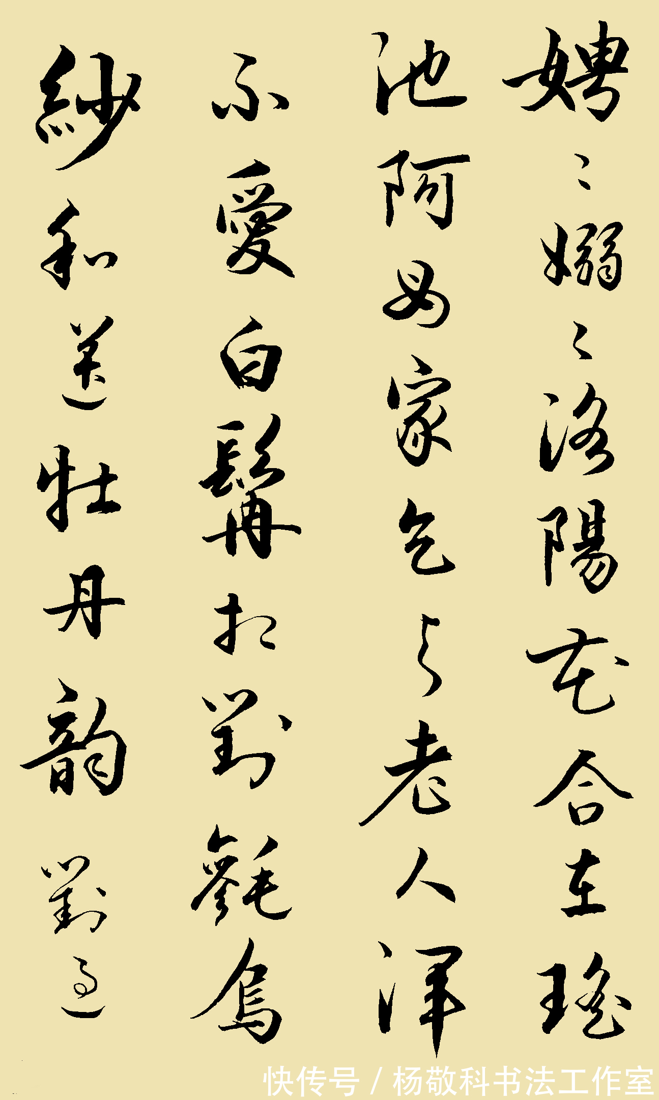 女儿红$行书牡丹系列诗(二十四)