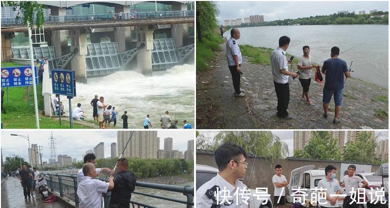 阜阳|安徽阜阳开闸,大鳜鱼、大翘嘴成群出现,有人不惜高压线下钓鱼