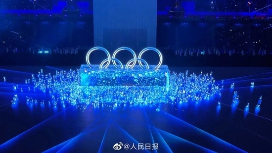 五环|好美! 14年后鸟巢再次升起五环