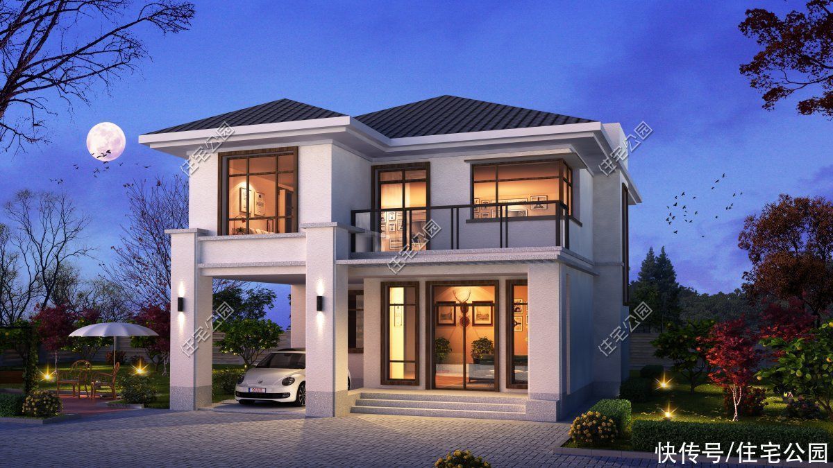 健身房|2021年回农村建房,这4套图纸被使用次数最多,且都有一个共同点