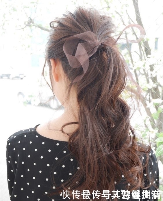 长发|简单的马尾,居然还有那么多花样扎发,白瞎了我的长发了!
