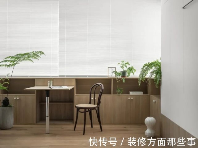 原木风|92㎡两室原木风,入户镂空玄关,全开放式餐厨厅,双蹲便+三分离