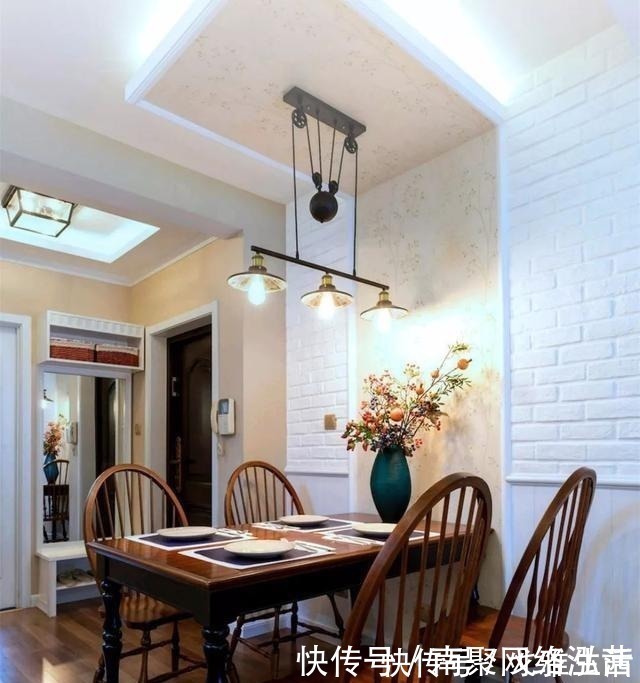 温馨|70㎡小两室,定位轻美式,改得温馨优雅好舒适!