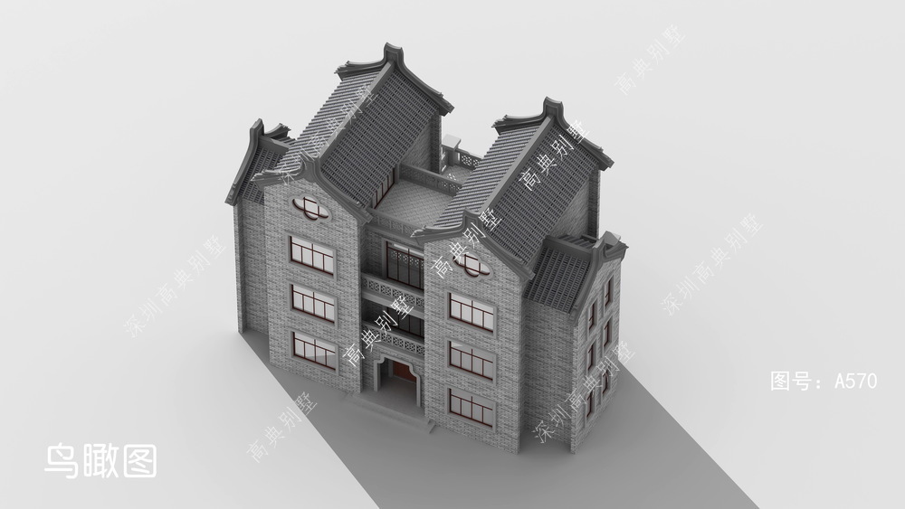 住宅|好看的中式别墅,美观又耐看,看完就想家建栋。