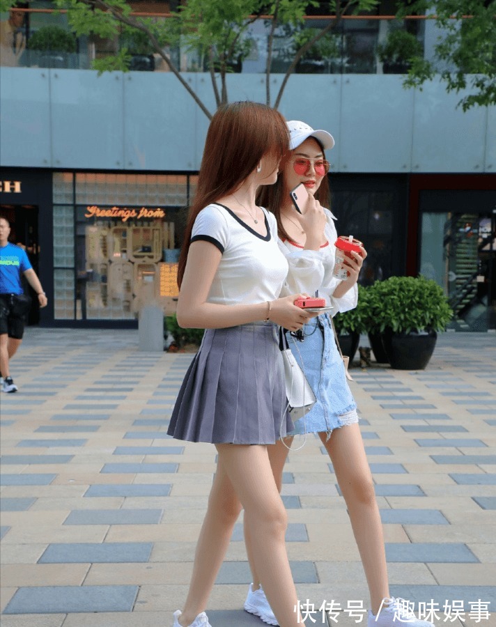 大波浪|短裙短裤随意搭配上衣，时尚靓丽又充满活力