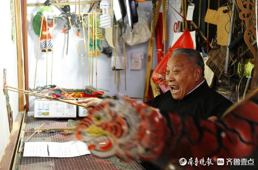 范正安|国家非物质文化遗产泰山皮影新编虎年贺岁剧目，在传承中创新