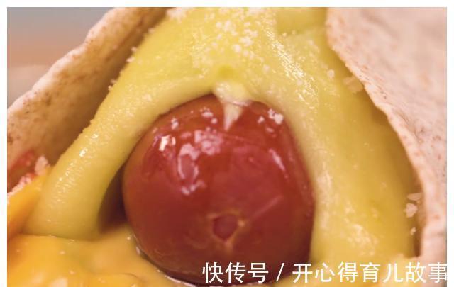 分享一款芝士香肠卷,鲜香味美,营养丰富,是家中孩子爱吃的早餐