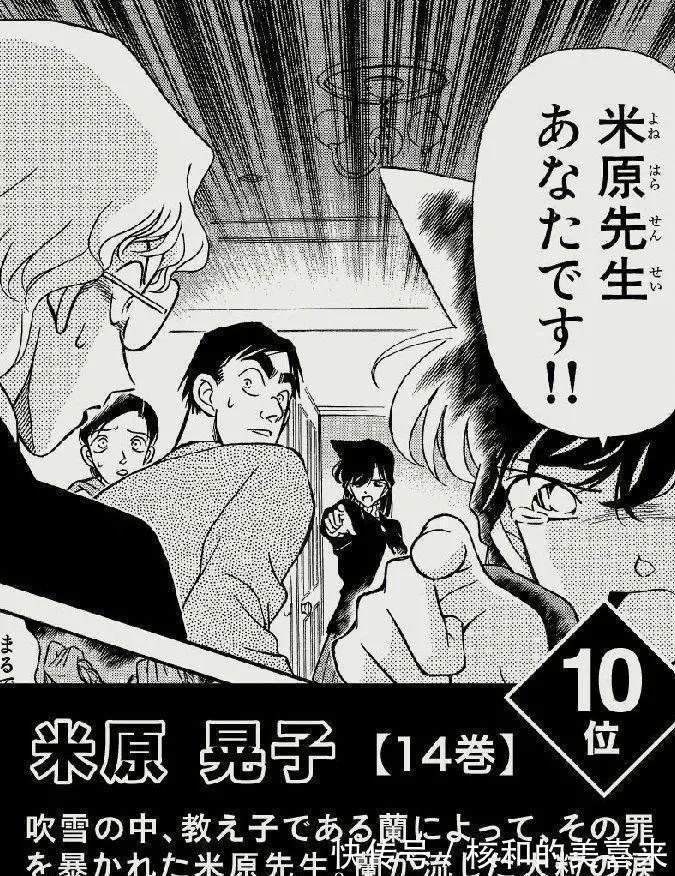 山庄绷带怪人杀人事件|官方公布《柯南》印象最深的犯人排行,大多是来自前期的剧情