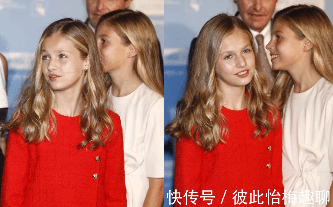 穿搭 真正的贵族穿搭都简约，看西班牙公主莱昂诺尔，穿红色套裙真高级