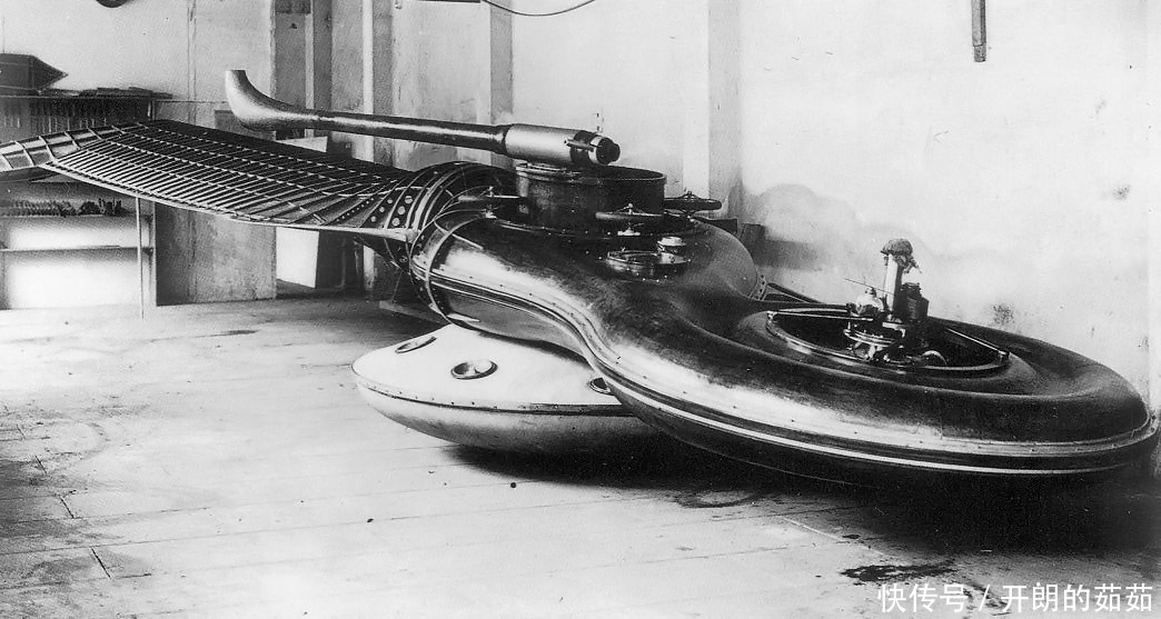 旋翼 100年前的神奇设计,只有一片旋翼的飞行器