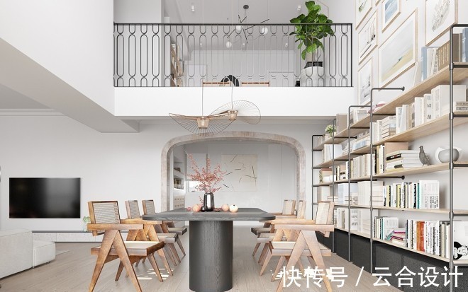 复式|这装修绝了!300多平复式,缔造生活之美!