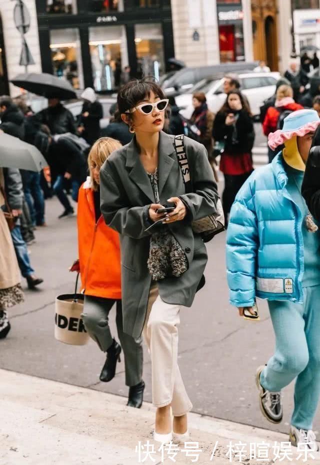时尚穿搭衬衫＋裤子＝2020春夏正流行，超超超超超时髦