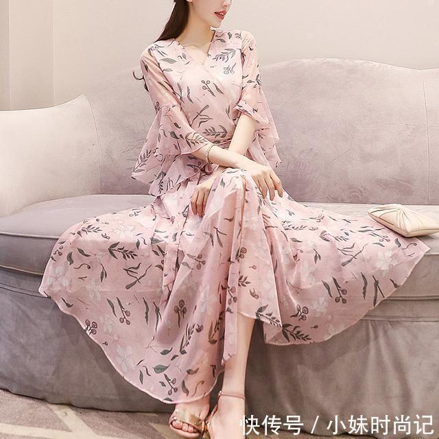 雪纺连衣裙|天生浪漫主义者,怎么能少了雪纺,温柔甜美的辅衬