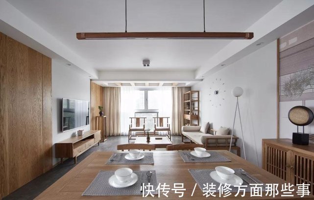 大户型|127平代原木风四居室,一起来感受沉静简约古朴风美好