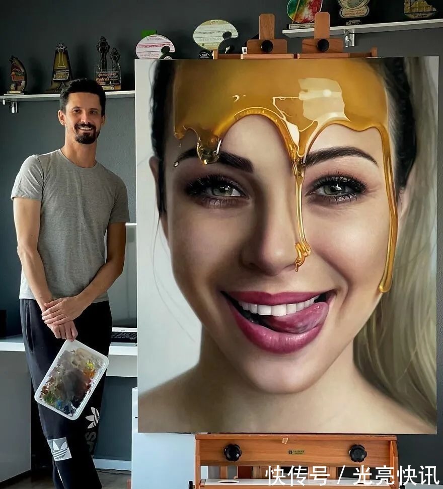 绘画!不是照片!难以置信的超写实油画,骗过众人挑剔的眼睛