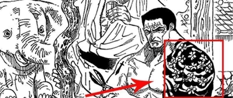 剑术|海贼王 赤犬“纹身”秘密公开, 与耕四郎有关, 难怪卡普不敢杀他