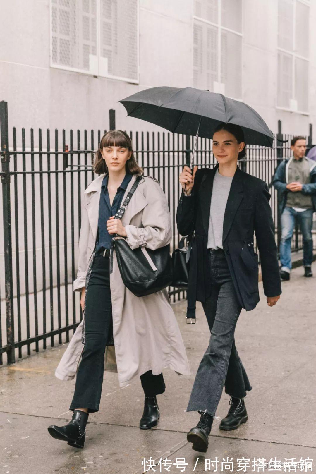 袜子|入秋后就别再露脚踝了,这样穿时髦显高又保暖,建议收藏