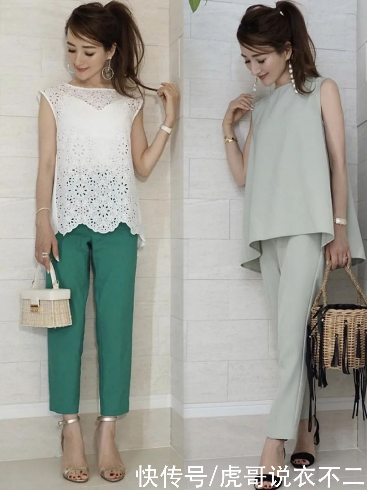 小衫|看完日本奔四主妇的穿搭，才明白懂穿衣更优雅，个头矮照样气质好