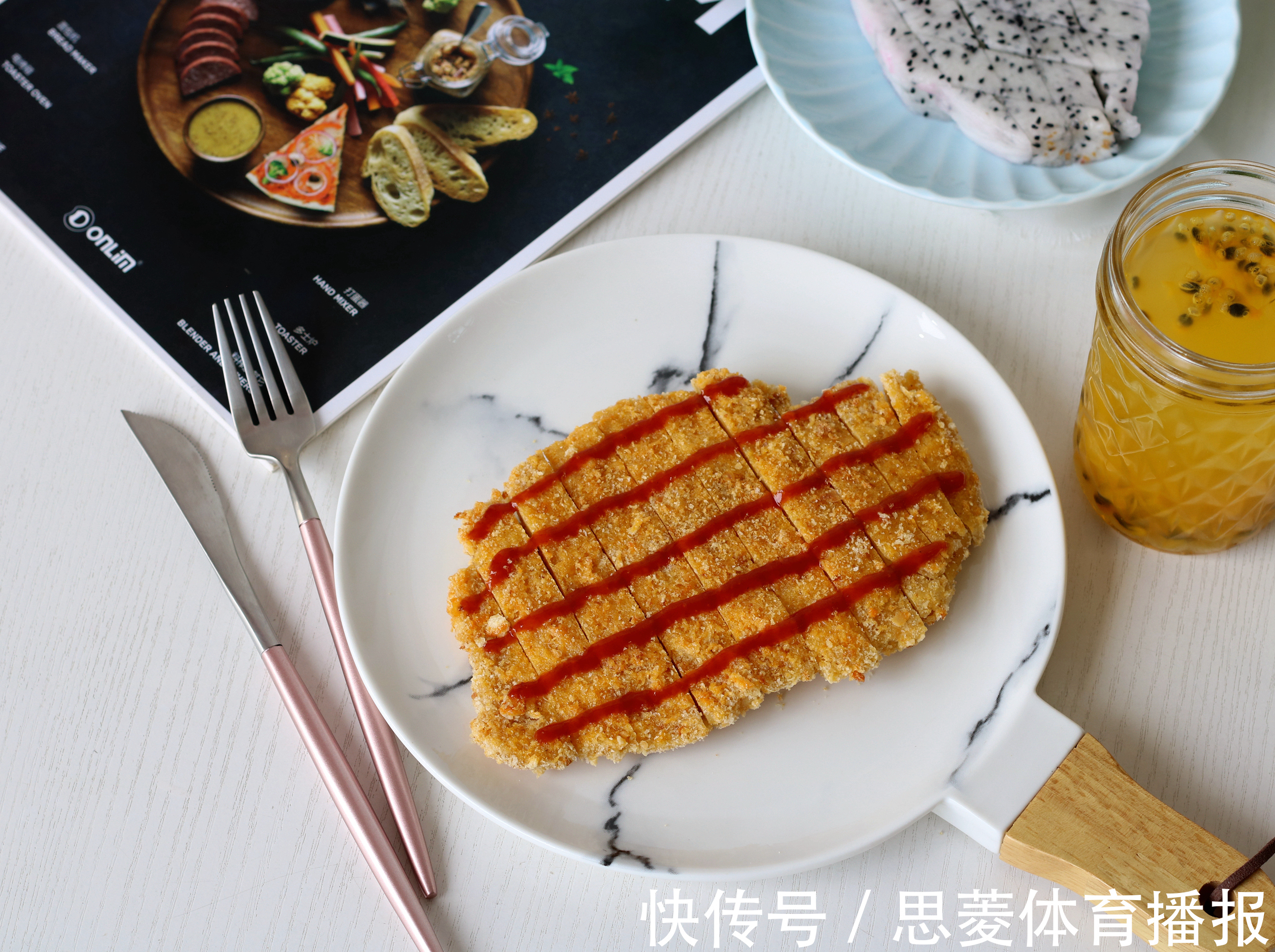 鸡排|不用油炸的香酥鸡排,操作简单,一个烤箱就能做,少油更健康