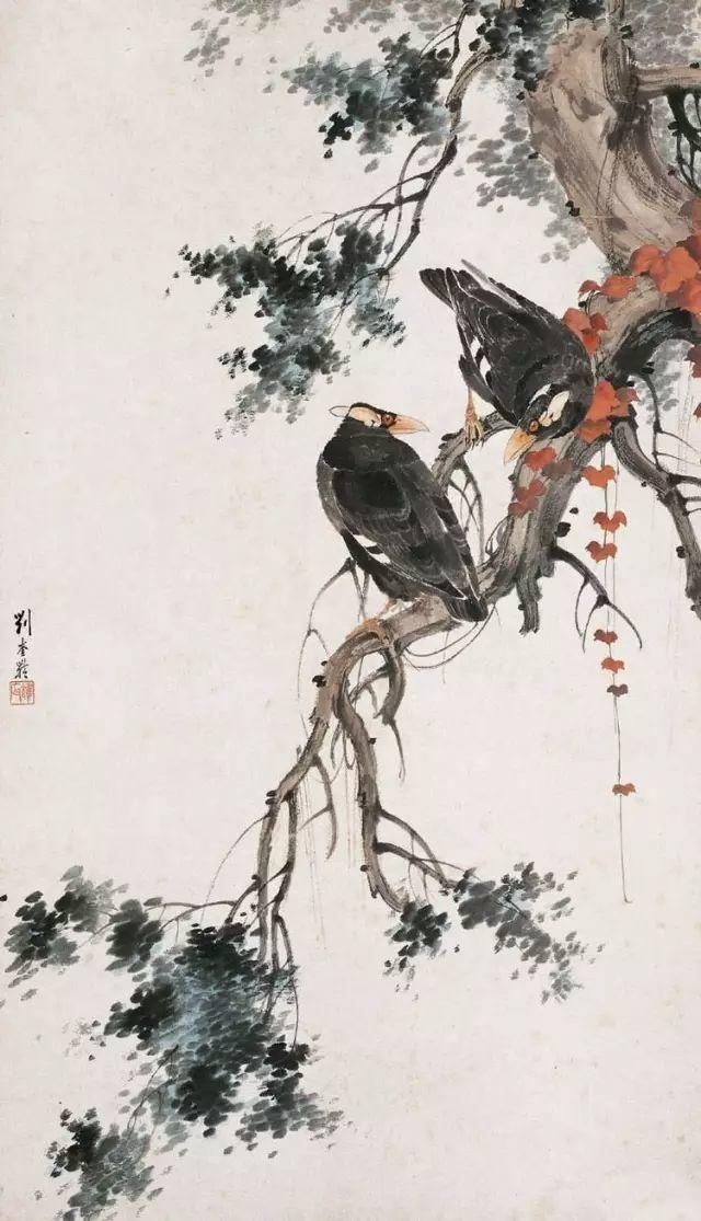 油画$作品胜过齐白石,国画风格超过冷军,一张国画价值15亿