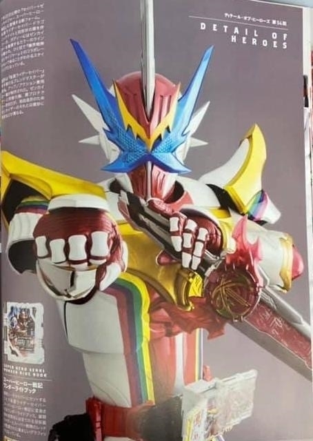 皮套|假面骑士玩梗图:1型来超级英雄战纪看儿子,飞羽真误认为是一号