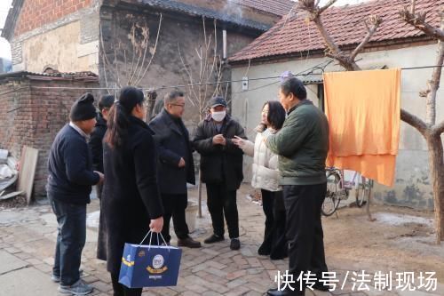 走访|淄博一中走访慰问文明共建单位困难家庭