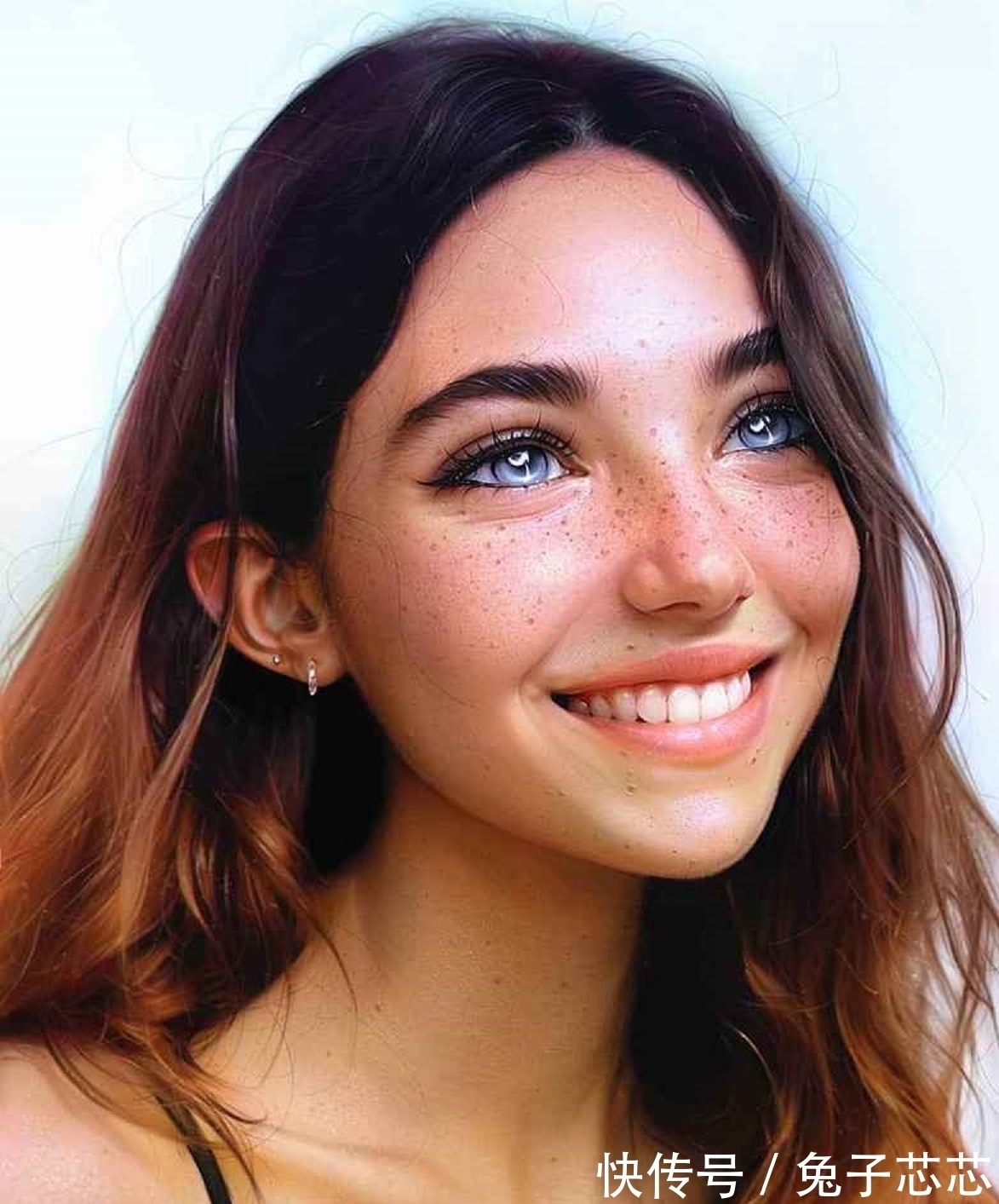 艺术家$竟有如此养眼的美女肖像画——伊拉克利令人难以置信的数字绘画