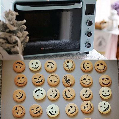 万圣节涂鸦咸味小饼干