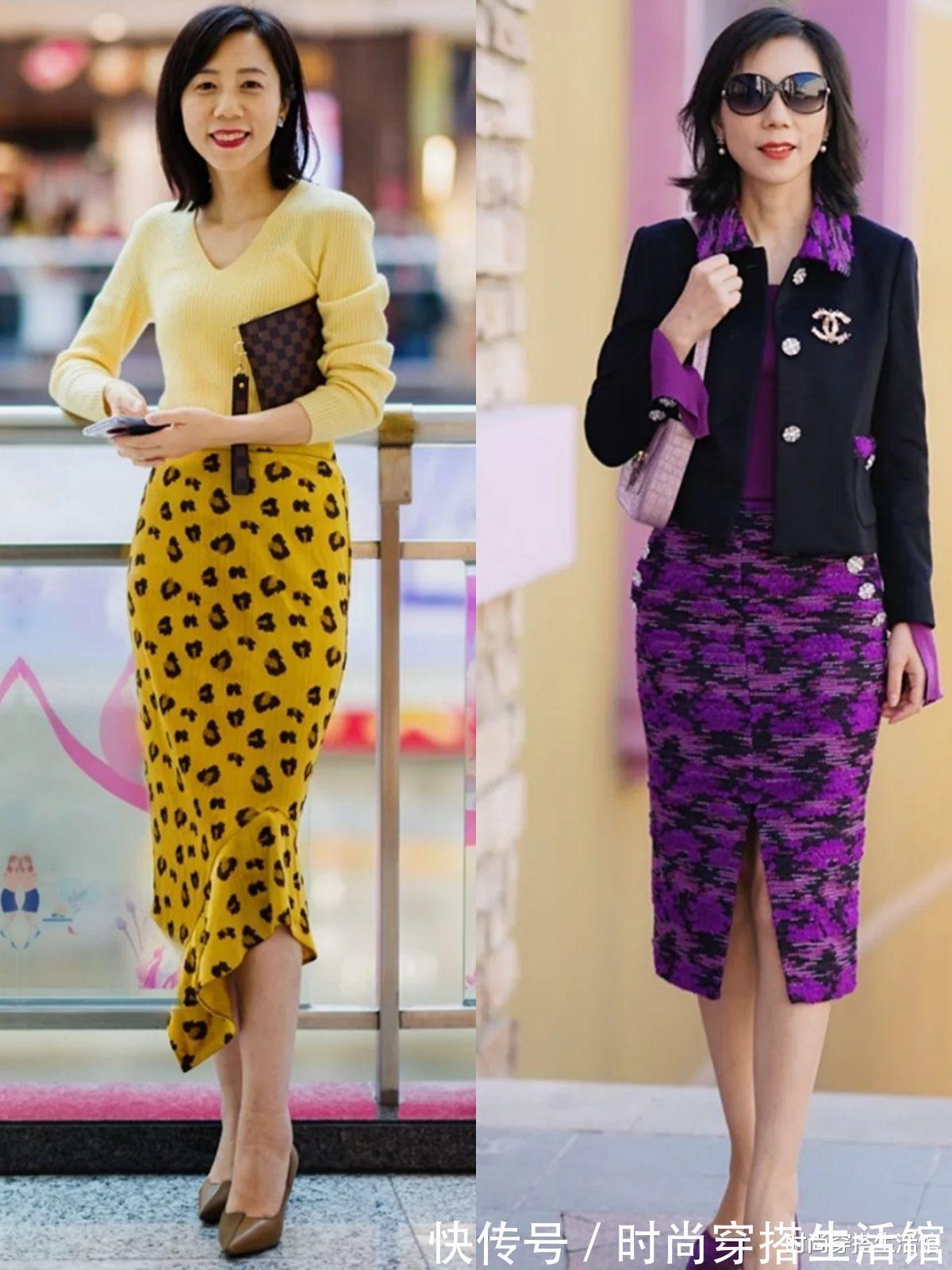 衣服|上了年纪的女人别穿太花哨，掌握这2个思路和3种搭配，时髦又减龄