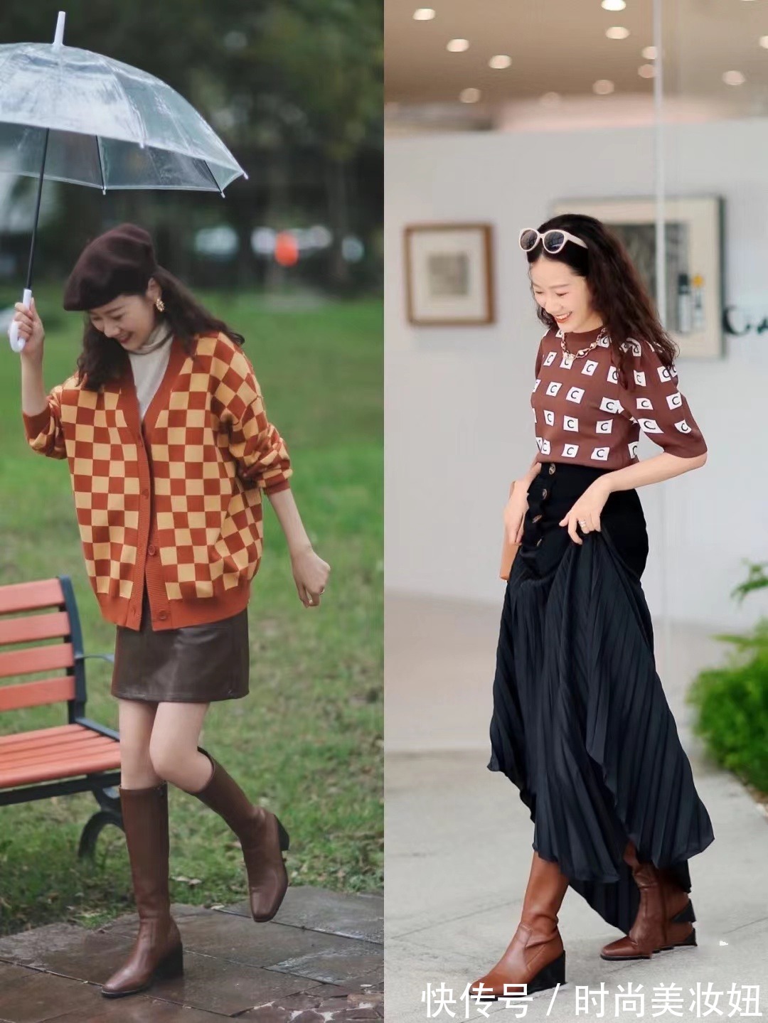 女人 30,40岁女人毛衣穿搭合集,优雅高级洋气,裤子裙子搭个遍