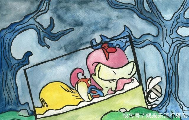 放在|小马宝莉为什么很多同人,将柔柔和白雪公主放在一起比较呢!