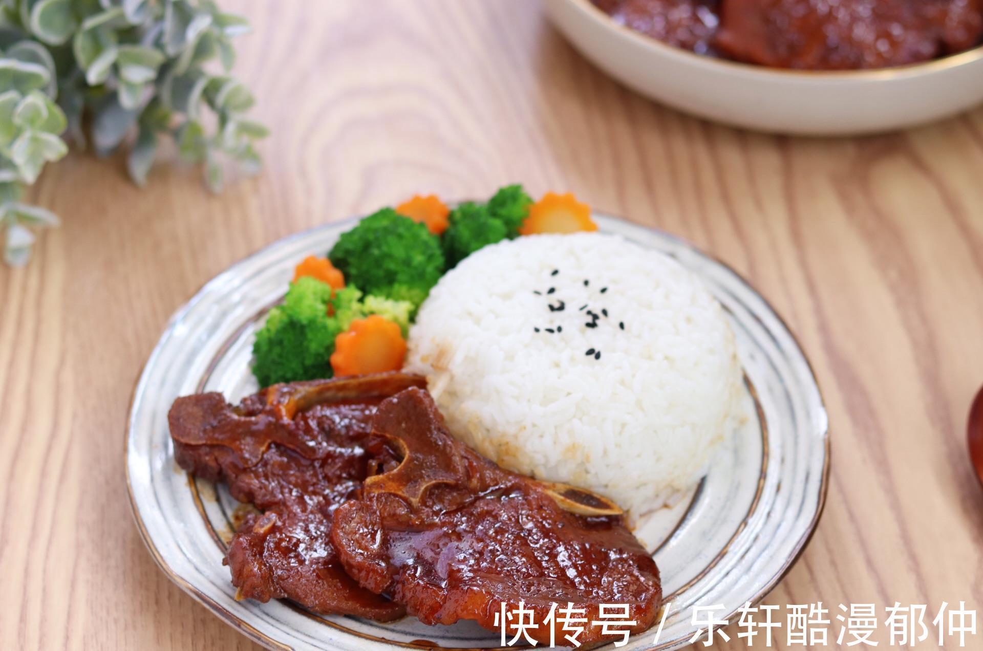 想吃照烧猪排饭,不用点外卖,自己在家也能做,味道不比买的差