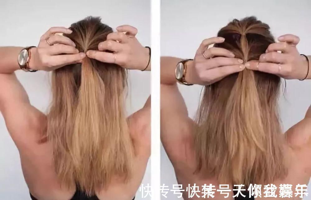 蓬松|谁还披头发啊，18年超火的懒人扎发，谁扎谁美！